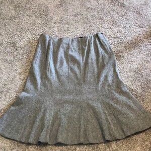 Talbots gray women’s midi skirt